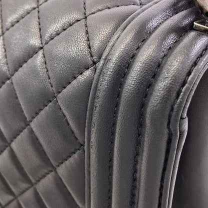 シャネル ボーイシャネル シルバー金具 ショルダーバッグ 中古 商品画像12