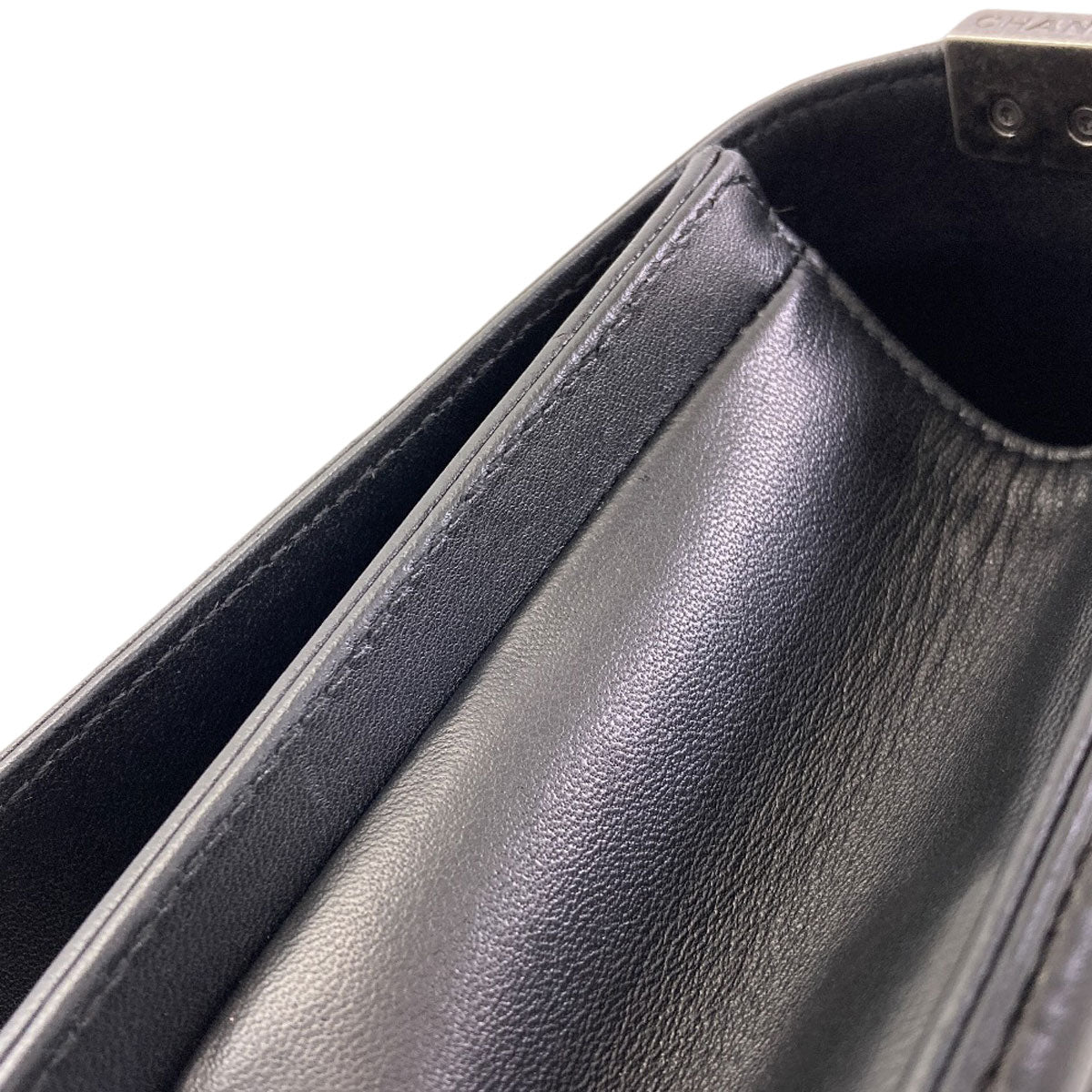 シャネル ボーイシャネル シルバー金具 ショルダーバッグ 中古 商品画像13