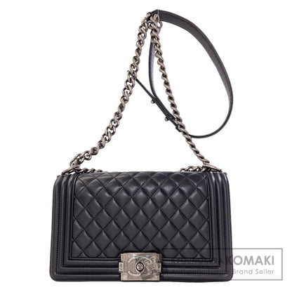 シャネル ボーイシャネル シルバー金具 ショルダーバッグ 中古 商品画像1