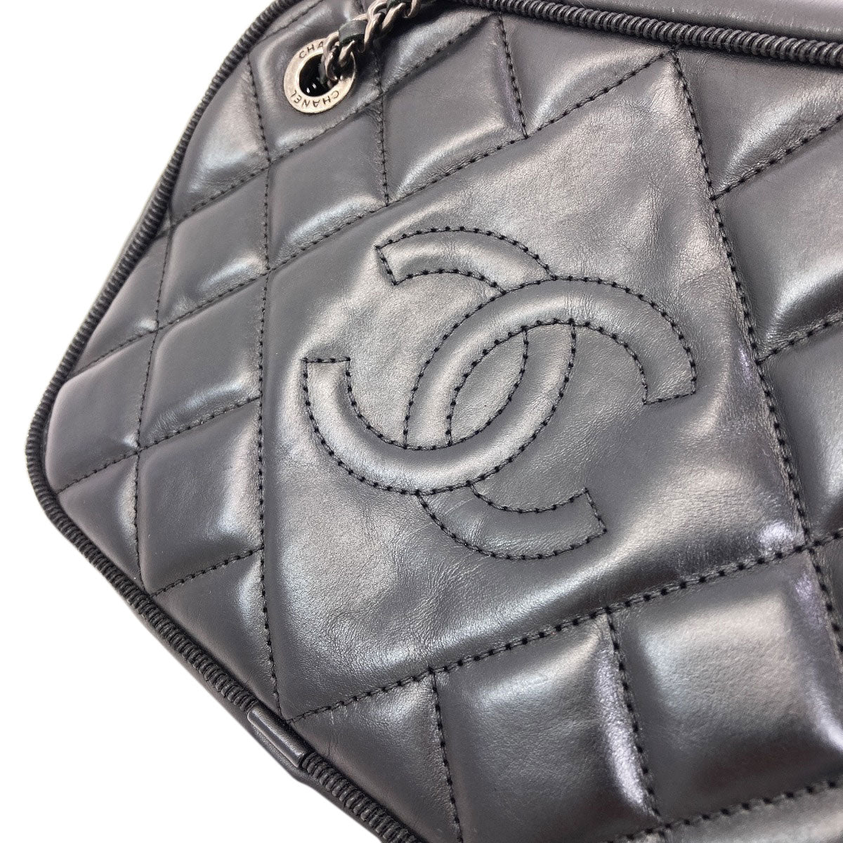 シャネル バレリーナ ココマーク シルバー金具 ショルダーバッグ 中古 商品画像11