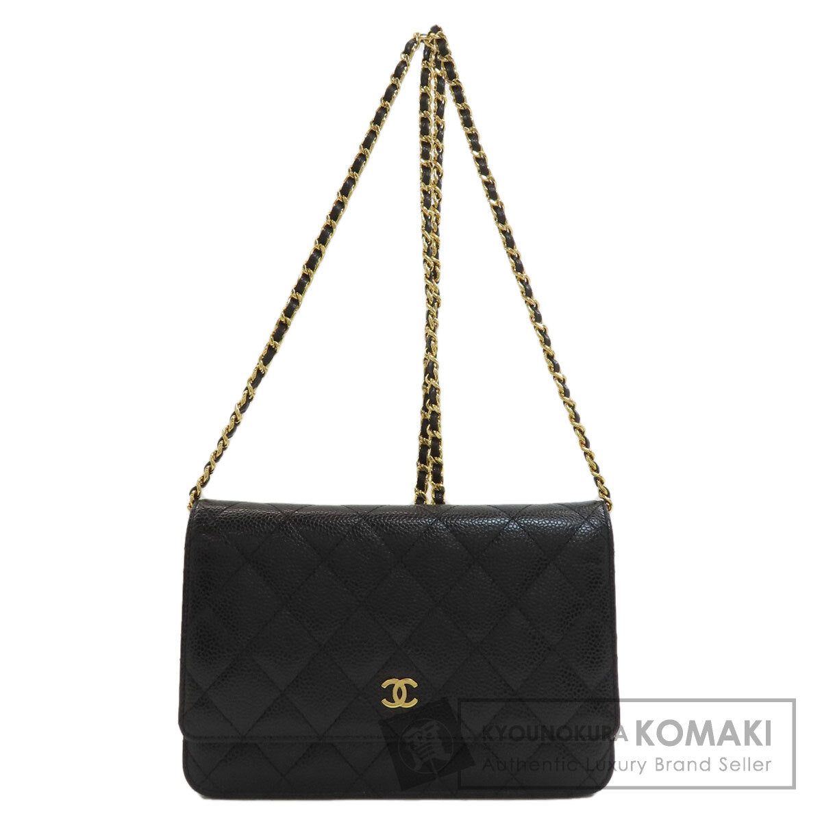 シャネル チェーンウォレット マトラッセ ゴールド金具 長財布（小銭入れあり） 中古 商品画像1