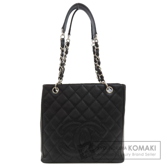 シャネル プチ ショッピング PST シルバー金具 トートバッグ 中古 商品画像1