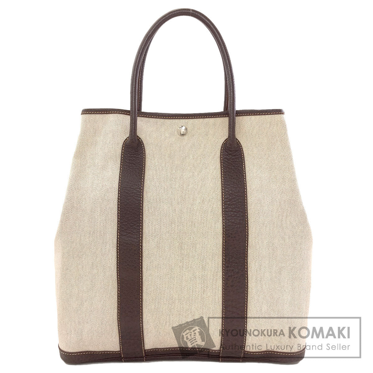 エルメス ガーデンファイルMM シルバー金具 トートバッグ 中古 商品画像1