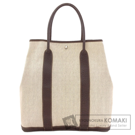 エルメス ガーデンファイルMM シルバー金具 トートバッグ 中古 商品画像1