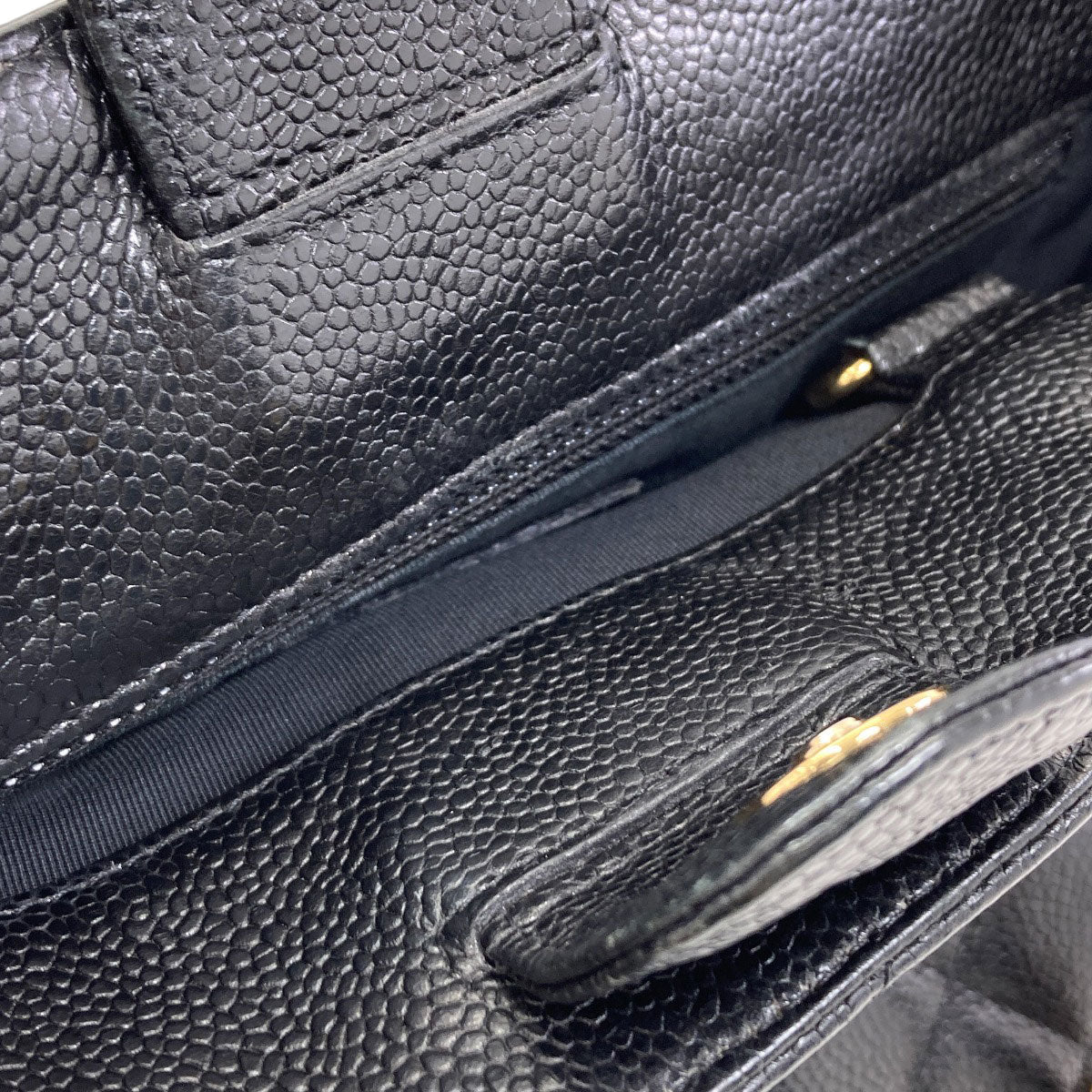シャネル プチ ショッピング PST マトラッセ ゴールド金具 トートバッグ 中古 商品画像10