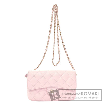 シャネル AP2096 フラップ フォンケース ゴールド金具 ショルダーバッグ 中古 商品画像1