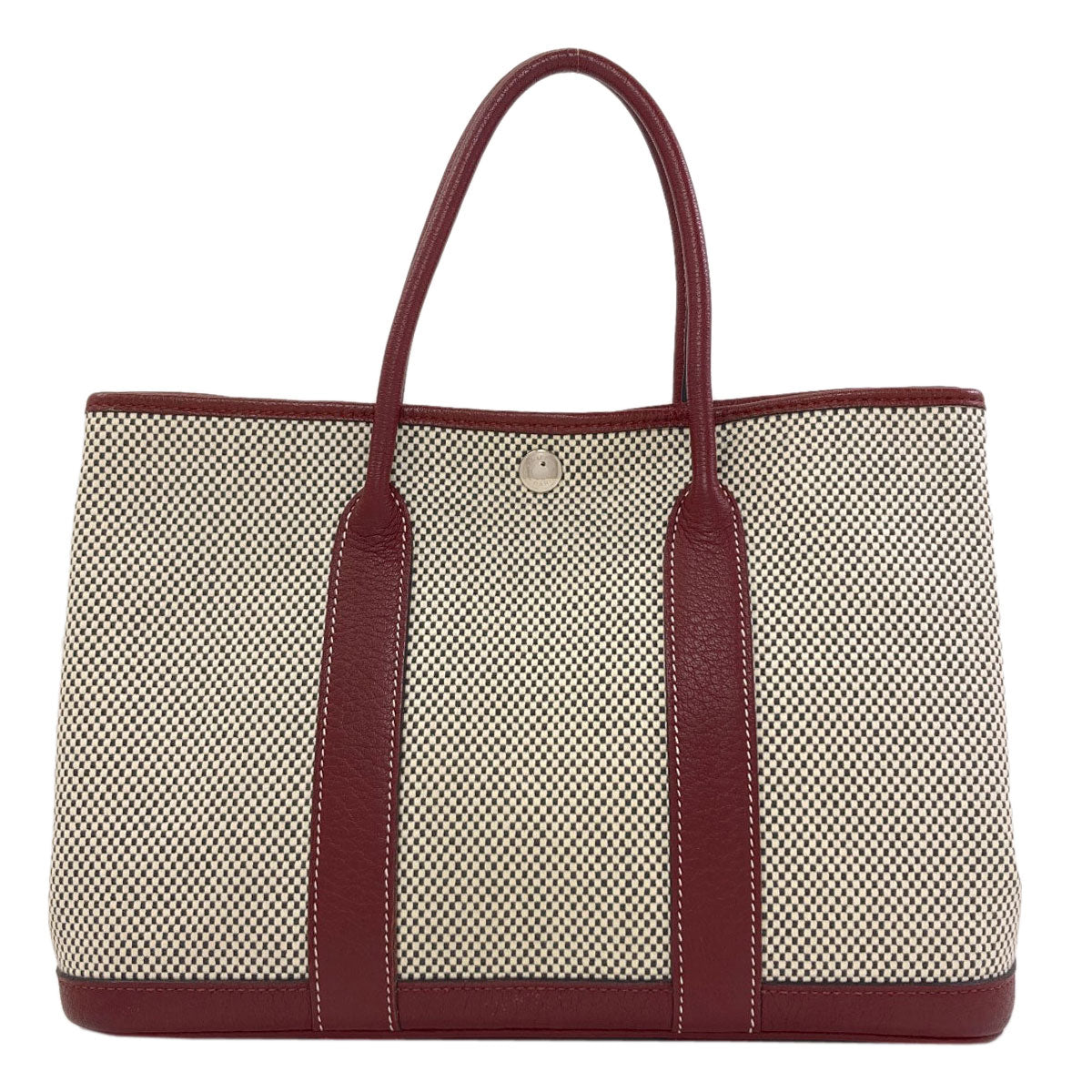 エルメス ガーデンパーティTPM シルバー金具 ハンドバッグ 中古 商品画像2