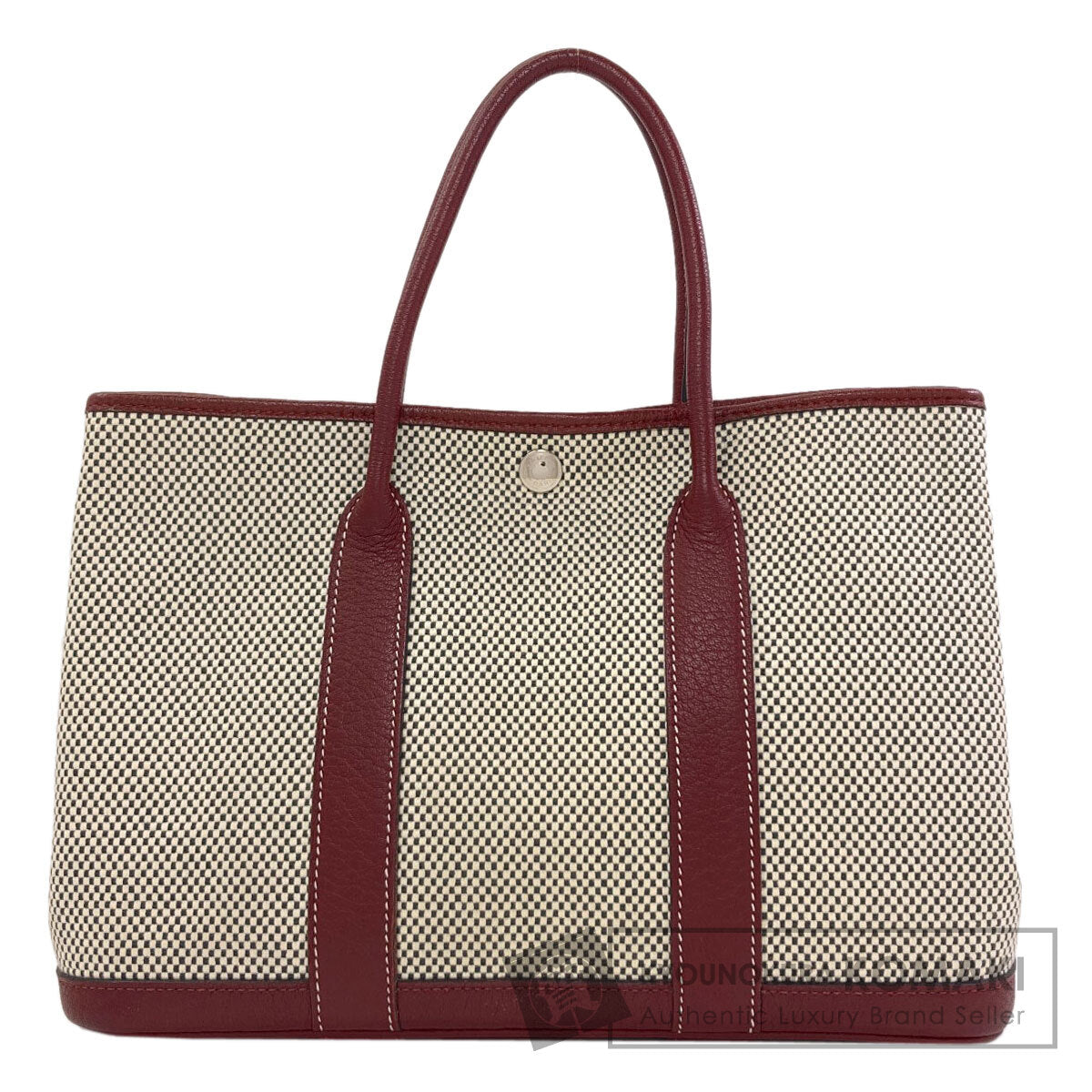 エルメス ガーデンパーティTPM シルバー金具 ハンドバッグ 中古 商品画像1