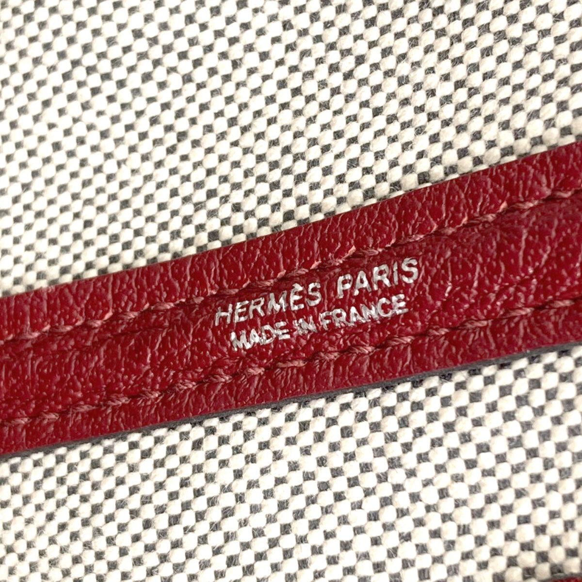 エルメス ガーデンパーティTPM シルバー金具 ハンドバッグ 中古 商品画像7