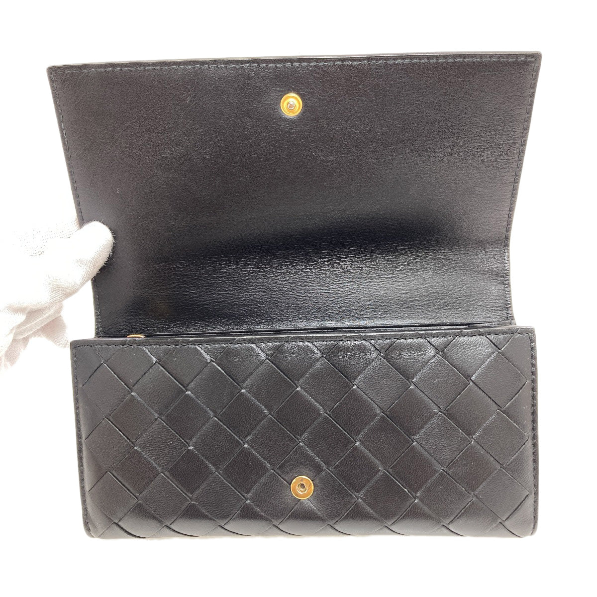 ボッテガヴェネタ イントレチャート 長財布（小銭入れあり） 中古 商品画像5