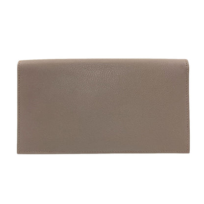エルメス シチズンツイルロング エタン シルバー金具 長財布（小銭入れあり） 中古 商品画像2