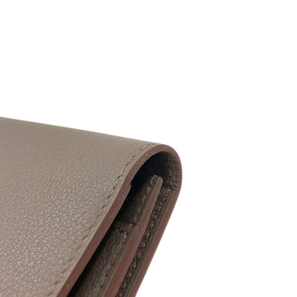 エルメス シチズンツイルロング エタン シルバー金具 長財布（小銭入れあり） 中古 商品画像14