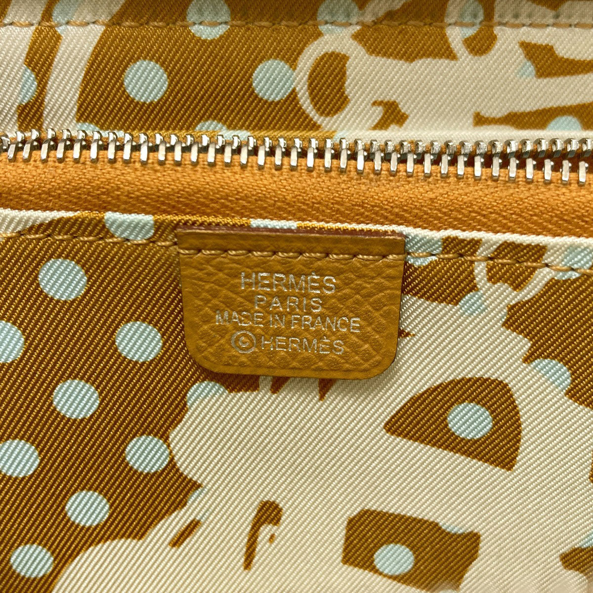 エルメス アザップシルクイン コンパクト シルバー金具 二つ折り財布（小銭入れあり） 中古 商品画像7