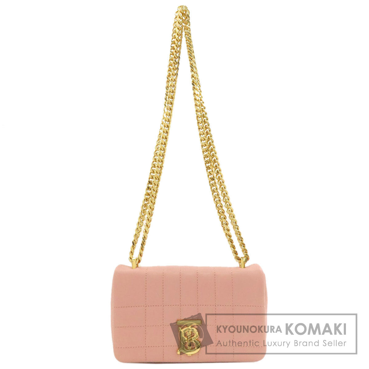 バーバリー ローラ TBロゴ チェーンショルダー ショルダーバッグ 中古 商品画像1
