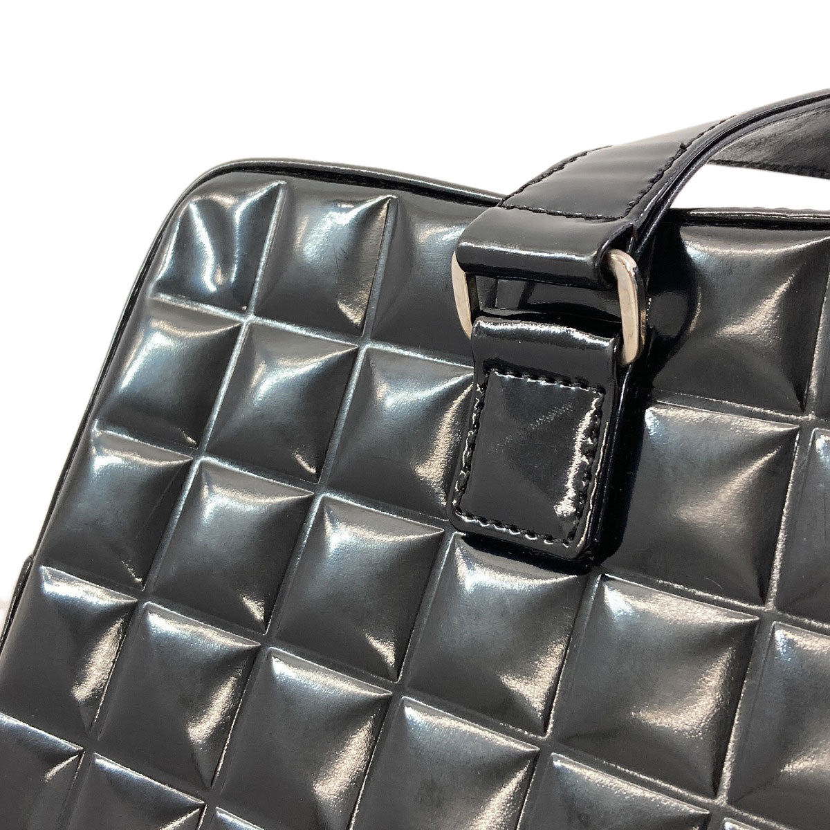 シャネル チョコバー シルバー金具 トートバッグ 中古 商品画像13