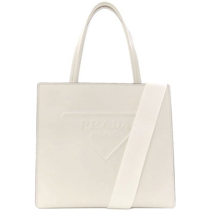 プラダ 1BG382 トライアングルロゴ ハンドバッグ 中古 商品画像2