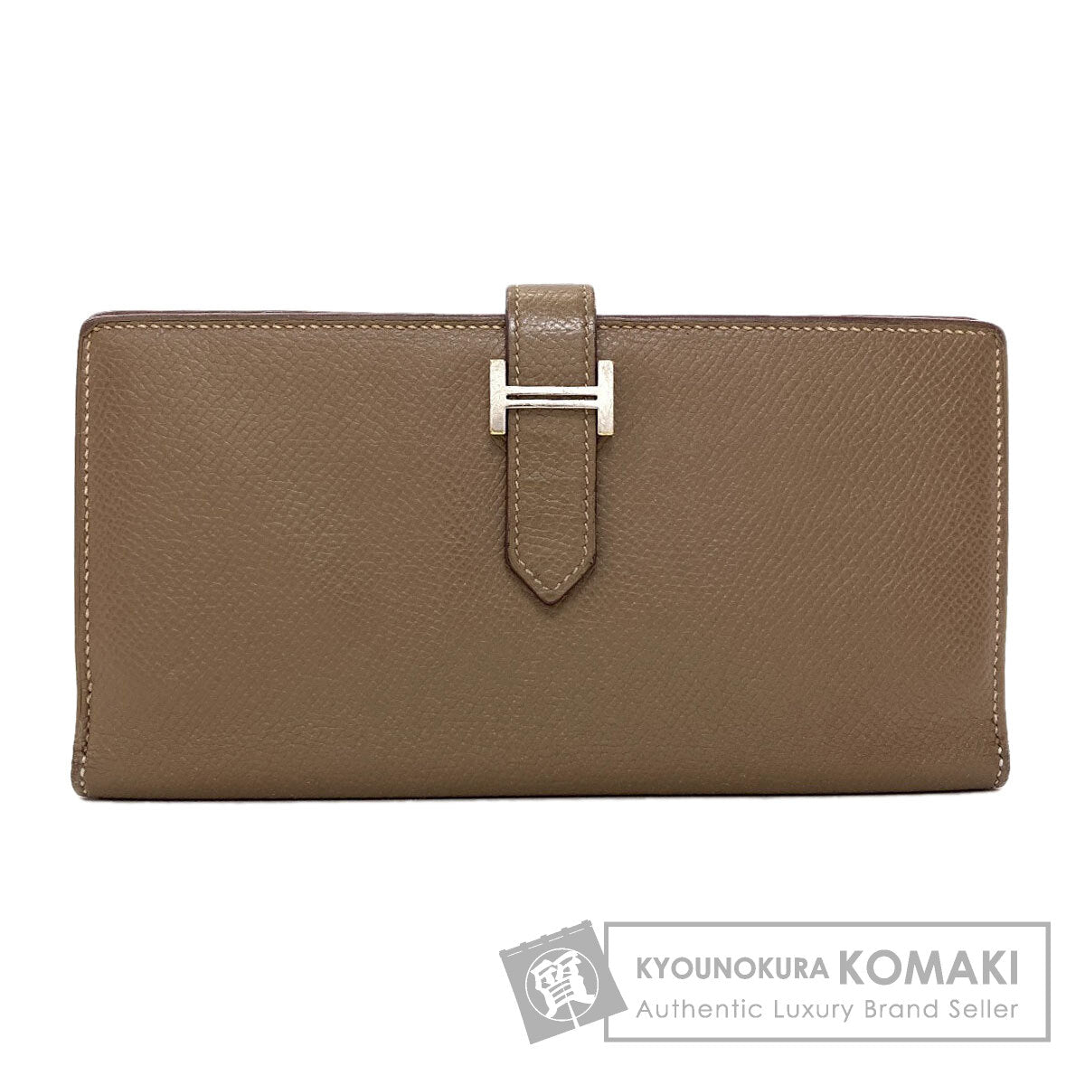 エルメス ベアンスフレ シルバー金具 長財布（小銭入れあり） 中古 商品画像1