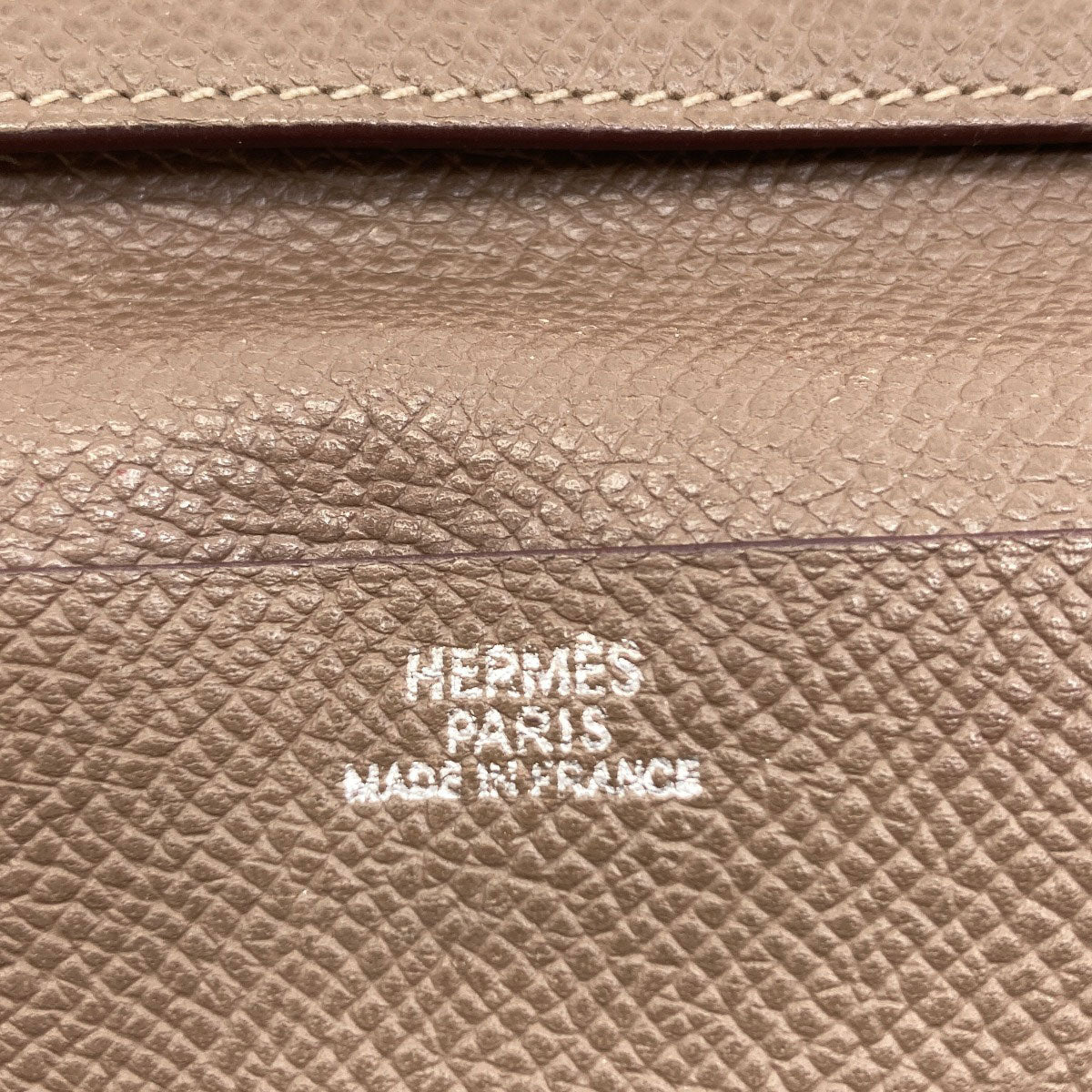 エルメス ベアンスフレ シルバー金具 長財布（小銭入れあり） 中古 商品画像8