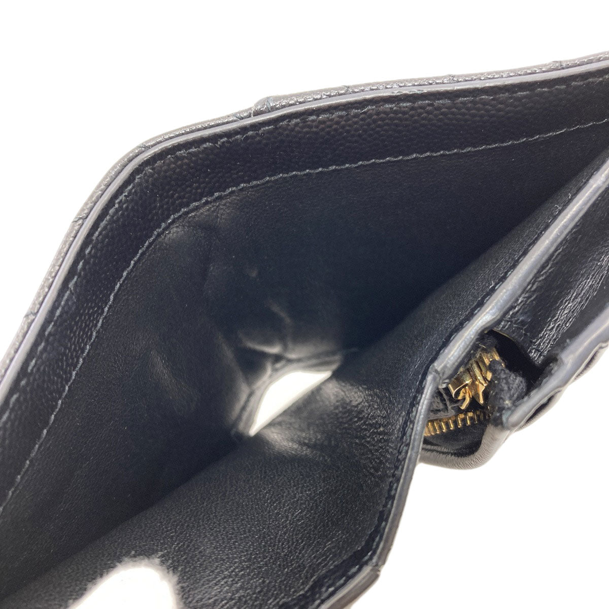 サンローラン カサンドラ 二つ折り財布（小銭入れあり） 中古 商品画像7
