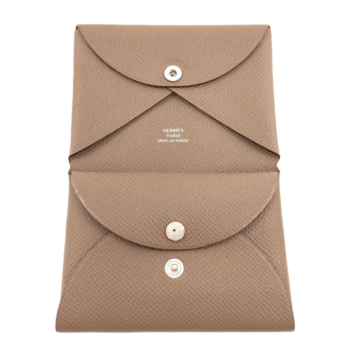 エルメス カルヴィデュオ エトープ シルバー金具 カードケース 中古 商品画像5