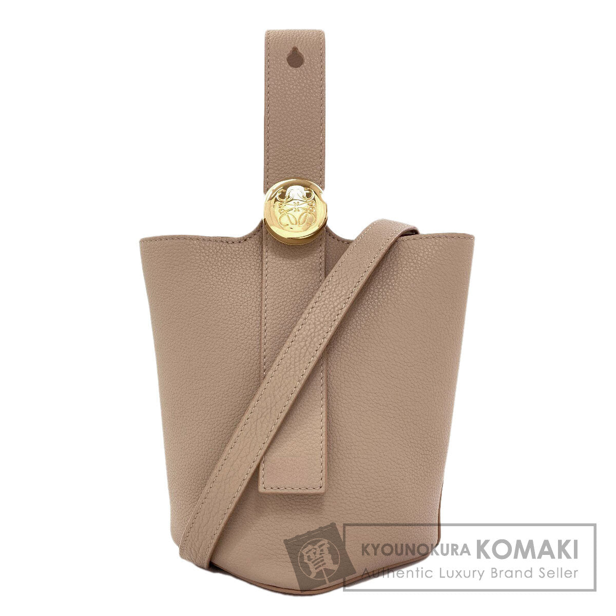 ロエベ ペブルバケット ミニ 2WAY ハンドバッグ 中古 商品画像1