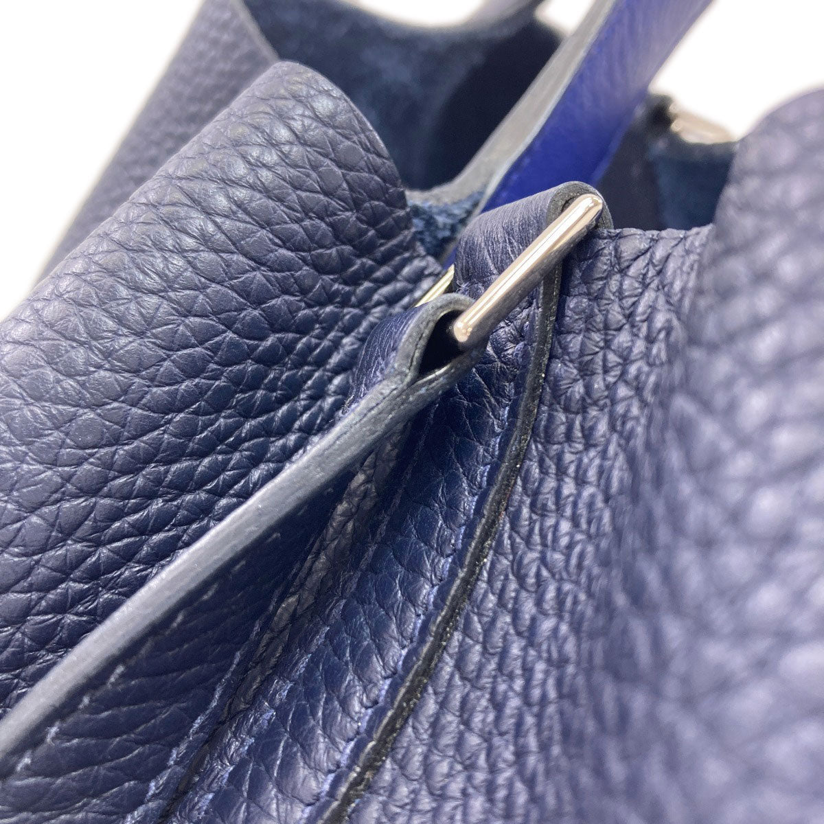 エルメス ピコタンロックMM エクラ シルバー金具 ハンドバッグ 中古 商品画像13