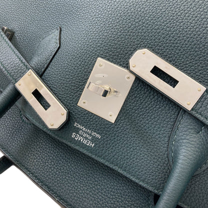 エルメス バーキン40 オフィサー ヴェールシプレ シルバー金具 ハンドバッグ 中古 商品画像17