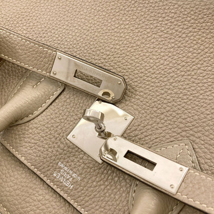 エルメス バーキン30 トゥルティエールグレー シルバー金具 ハンドバッグ 中古 商品画像18