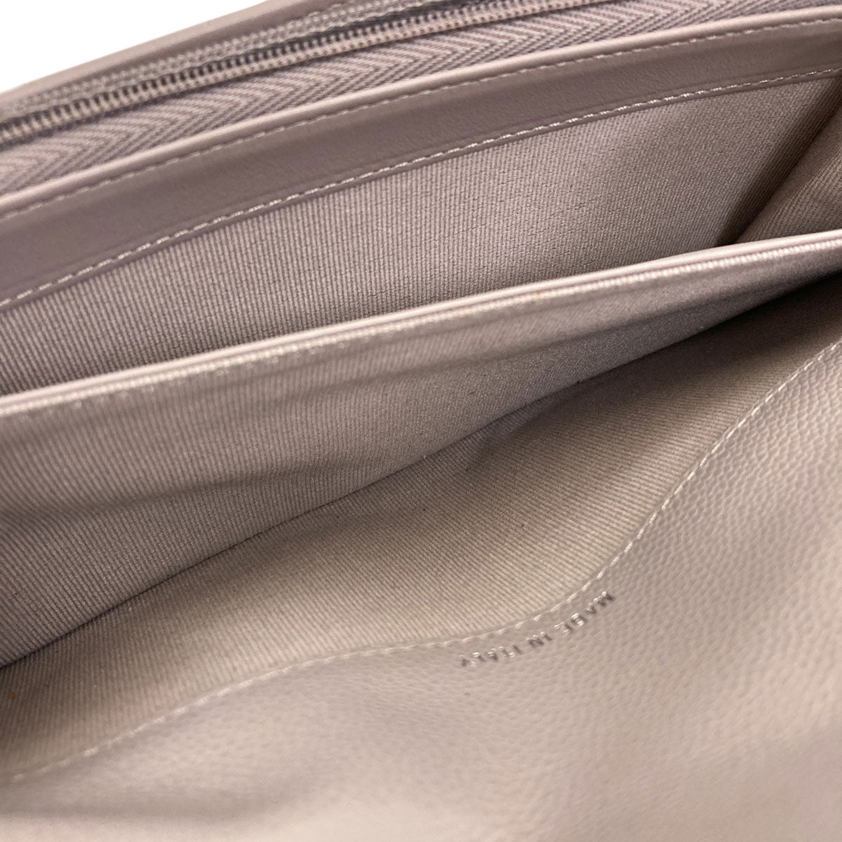 シャネル マトラッセ クラシック ロング シルバー金具 長財布（小銭入れあり） 中古 商品画像9