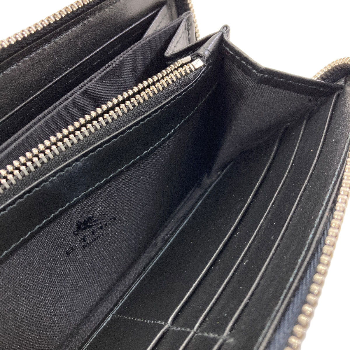 エトロ ペイズリー柄 長財布（小銭入れあり） 中古 商品画像8
