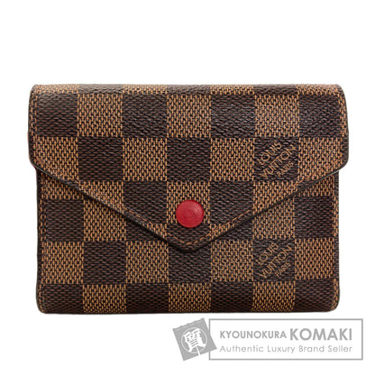 ルイヴィトン N41659 ポルトフォイユ・ヴィクトリーヌ 二つ折り財布（小銭入れあり） 中古 商品画像1