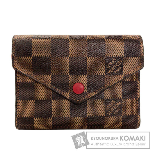 ルイヴィトン N41659 ポルトフォイユ・ヴィクトリーヌ 二つ折り財布（小銭入れあり） 中古 商品画像1