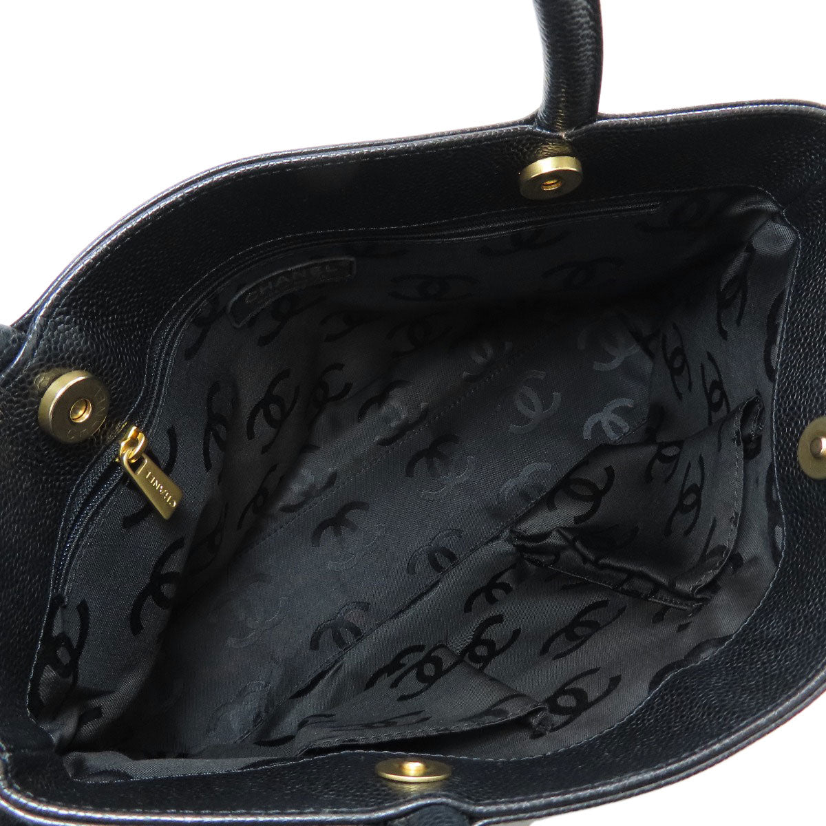 シャネル ココマーク ゴールド金具 トートバッグ 中古 商品画像6