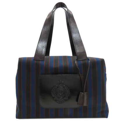 セリーヌ ストライプ ハンドバッグ 中古 商品画像2