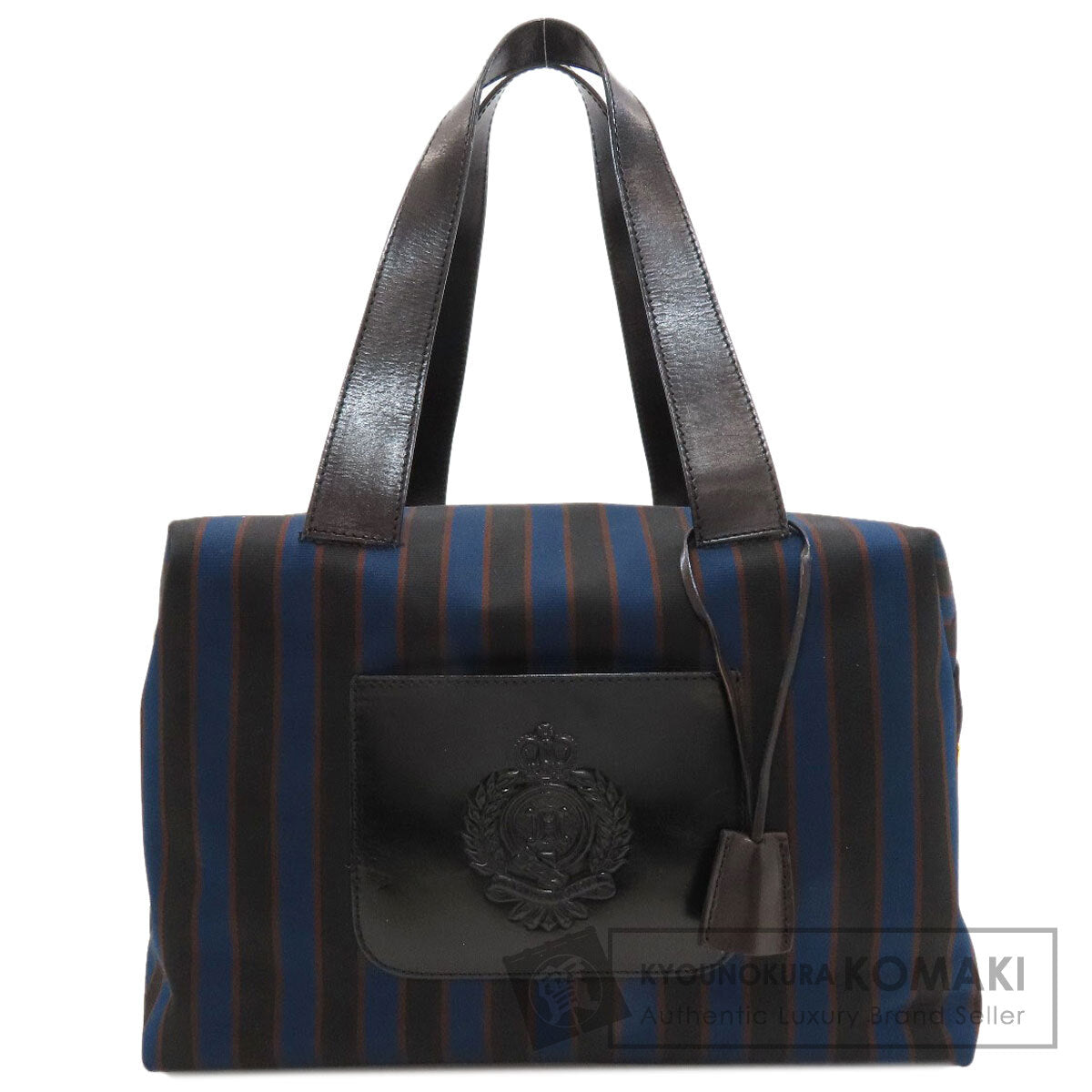 セリーヌ ストライプ ハンドバッグ 中古 商品画像1