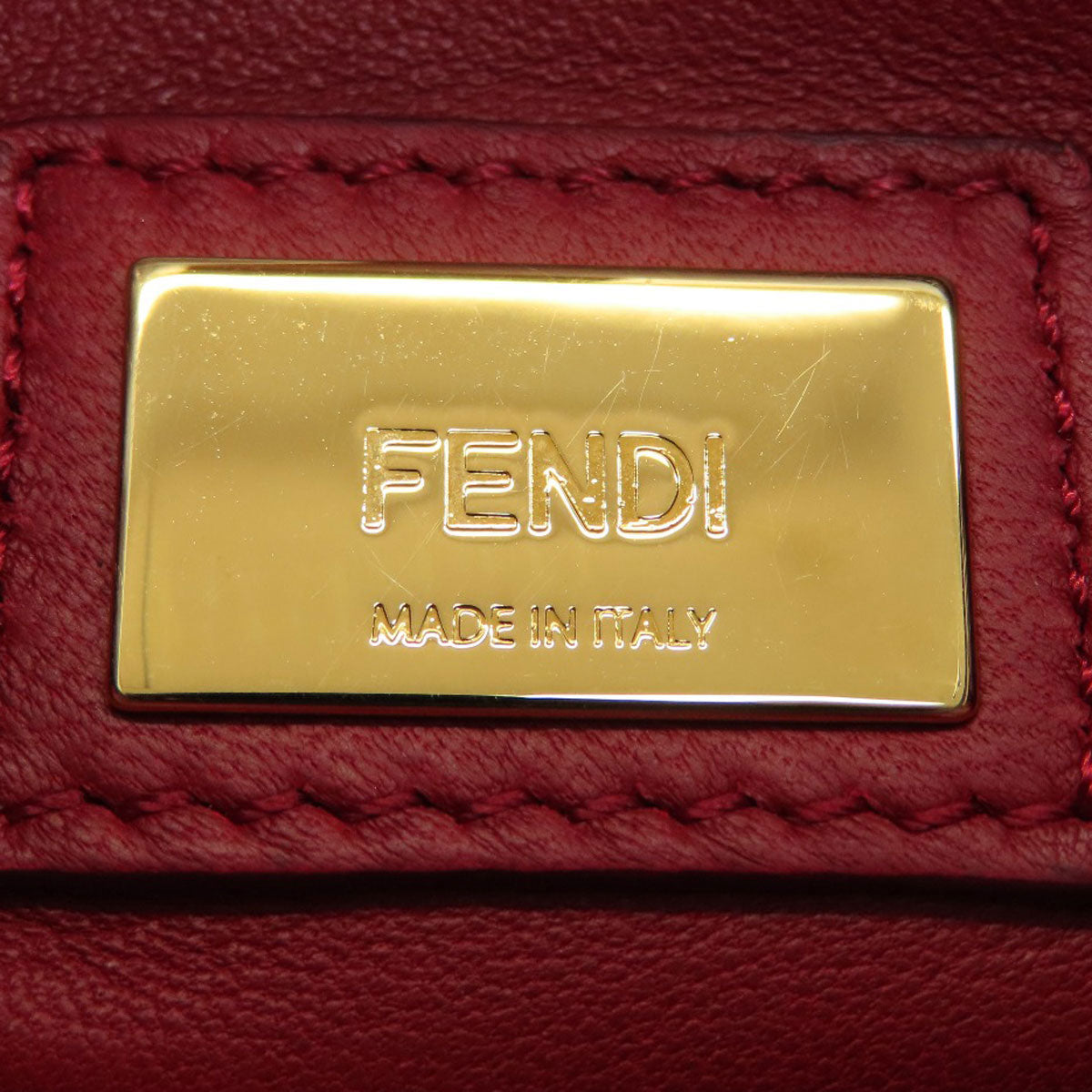 フェンディ ピーカブー ミニ 2WAY ハンドバッグ 中古 商品画像8