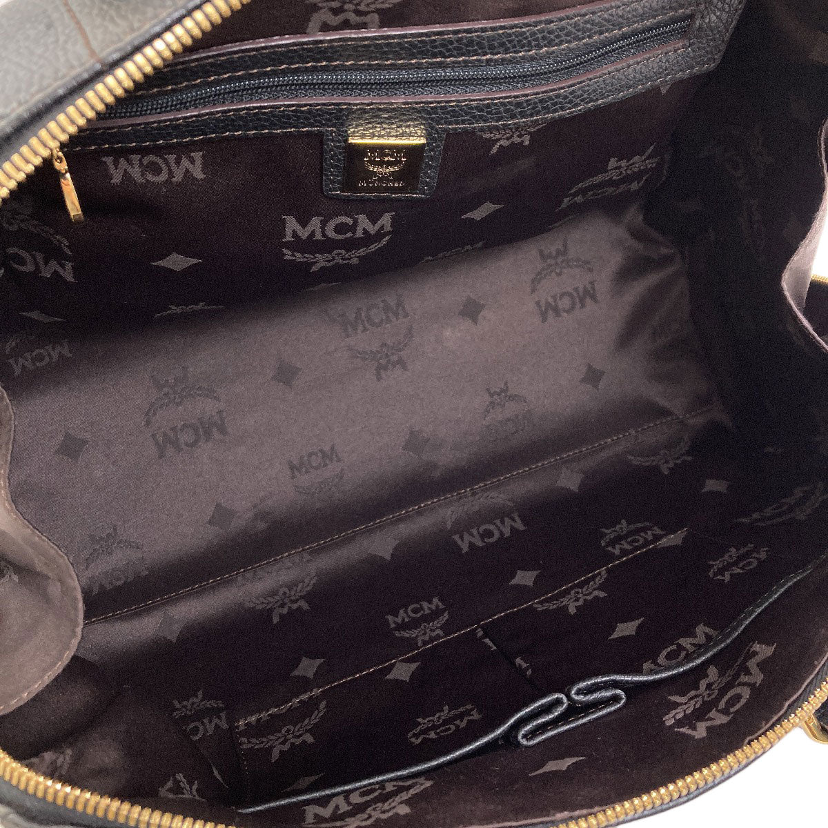 エムシーエム ロゴ ボストンバッグ 中古 商品画像6