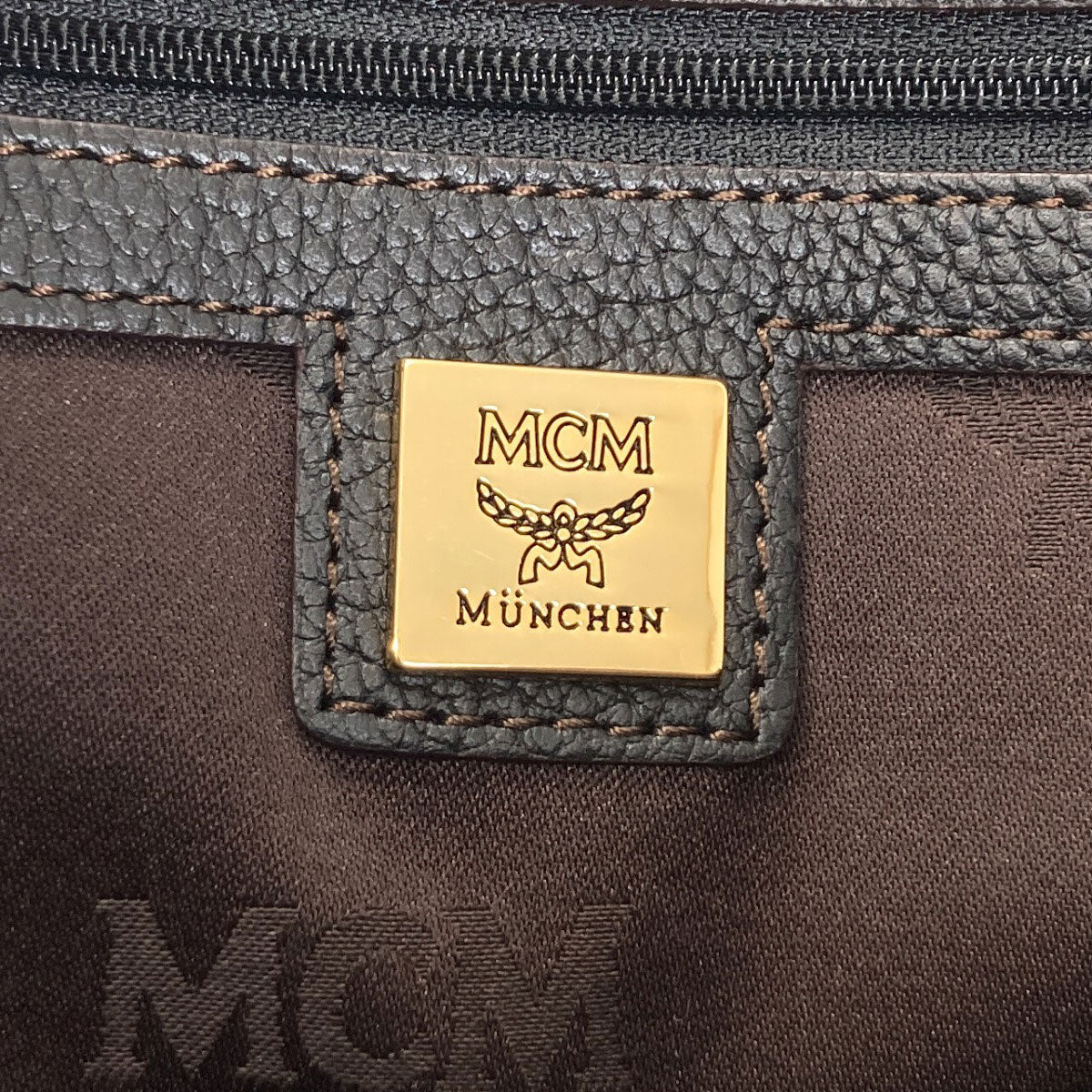 エムシーエム ロゴ ボストンバッグ 中古 商品画像7