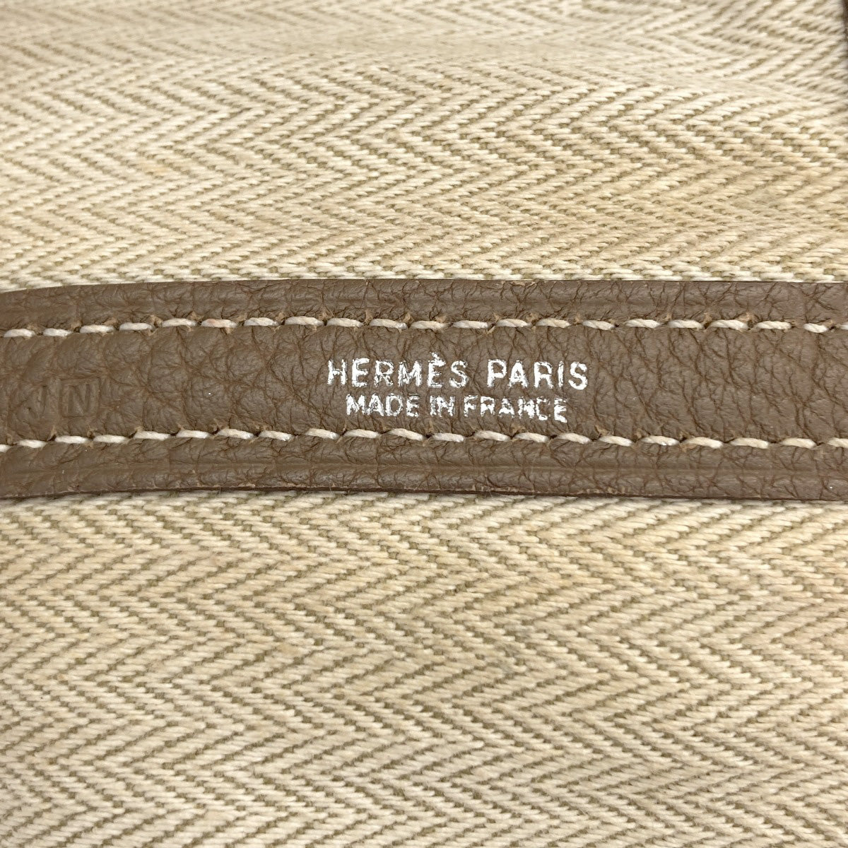 エルメス ガーデンパーティPM エトープ シルバー金具 トートバッグ 中古 商品画像7