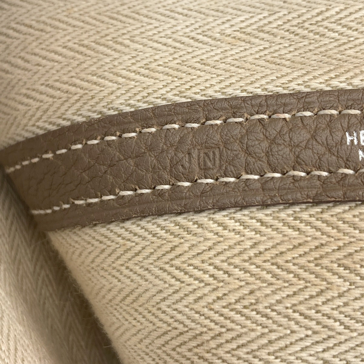 エルメス ガーデンパーティPM エトープ シルバー金具 トートバッグ 中古 商品画像8