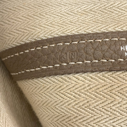 エルメス ガーデンパーティPM エトープ シルバー金具 トートバッグ 中古 商品画像8