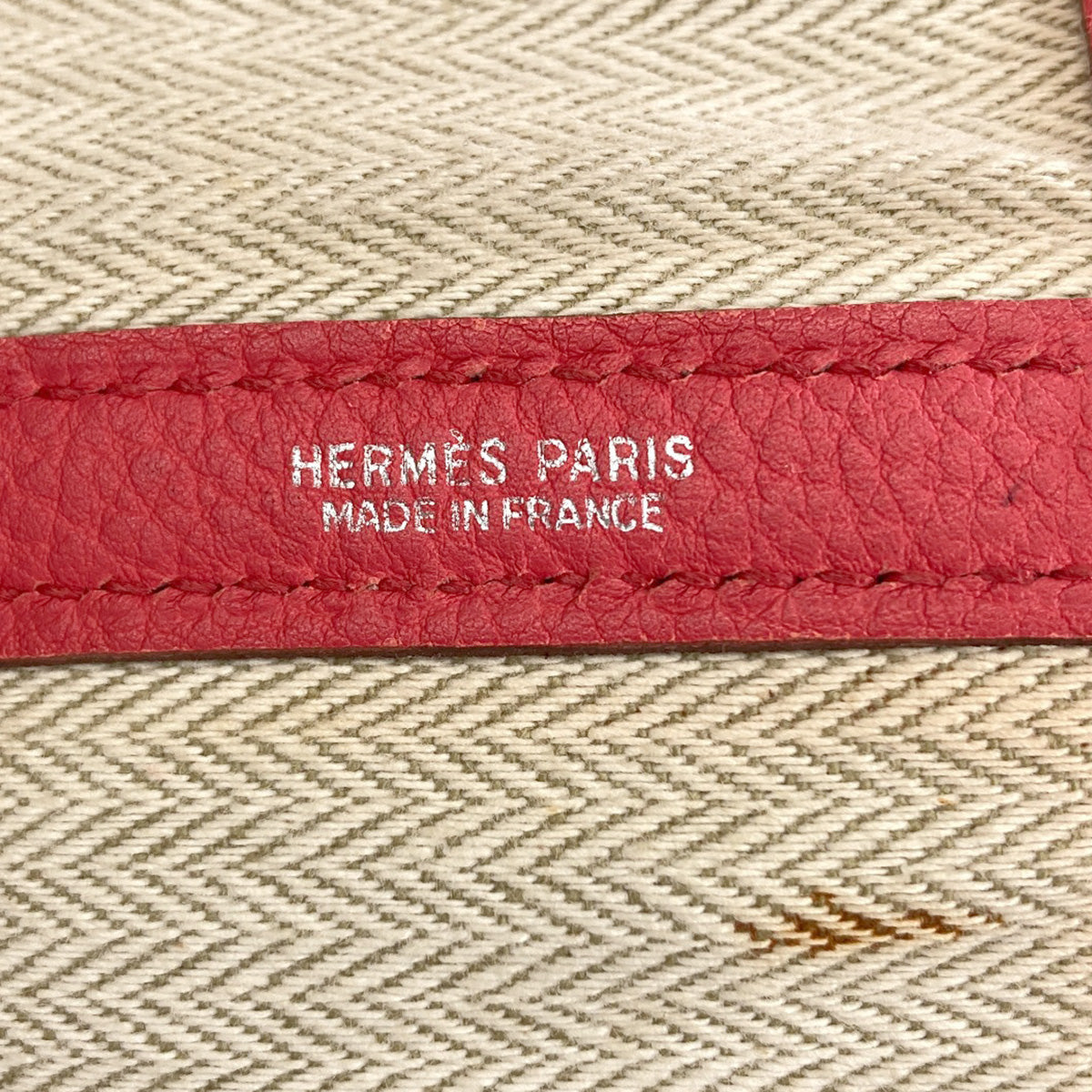 エルメス ガーデンパーティPM シルバー金具 トートバッグ 中古 商品画像7