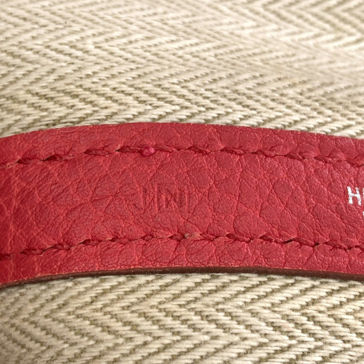 エルメス ガーデンパーティPM シルバー金具 トートバッグ 中古 商品画像8