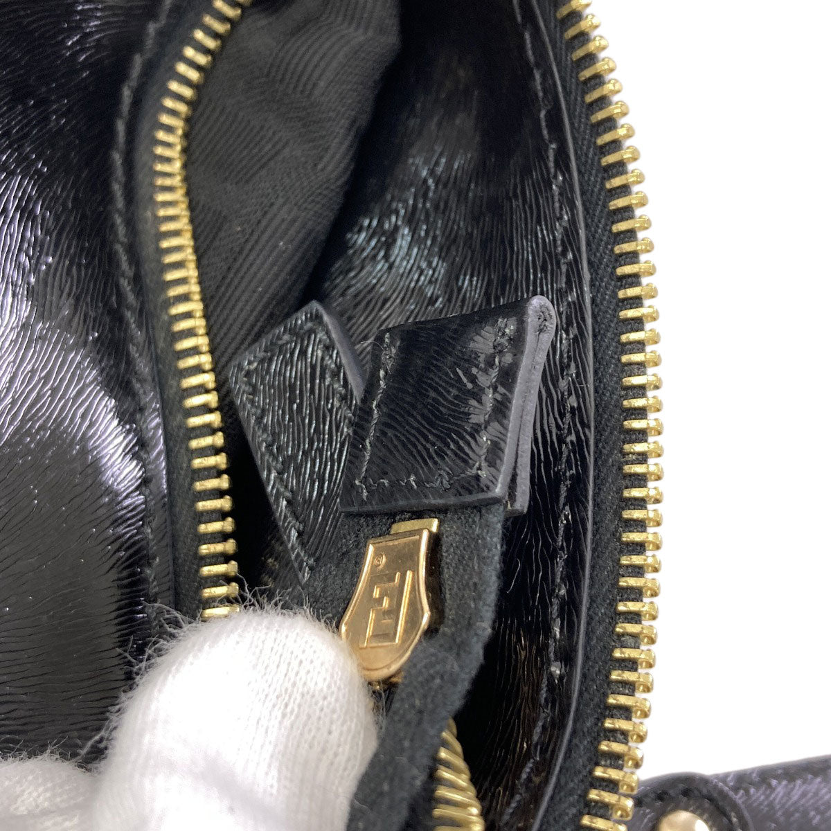フェンディ ズッカ柄 ハンドバッグ 中古 商品画像10