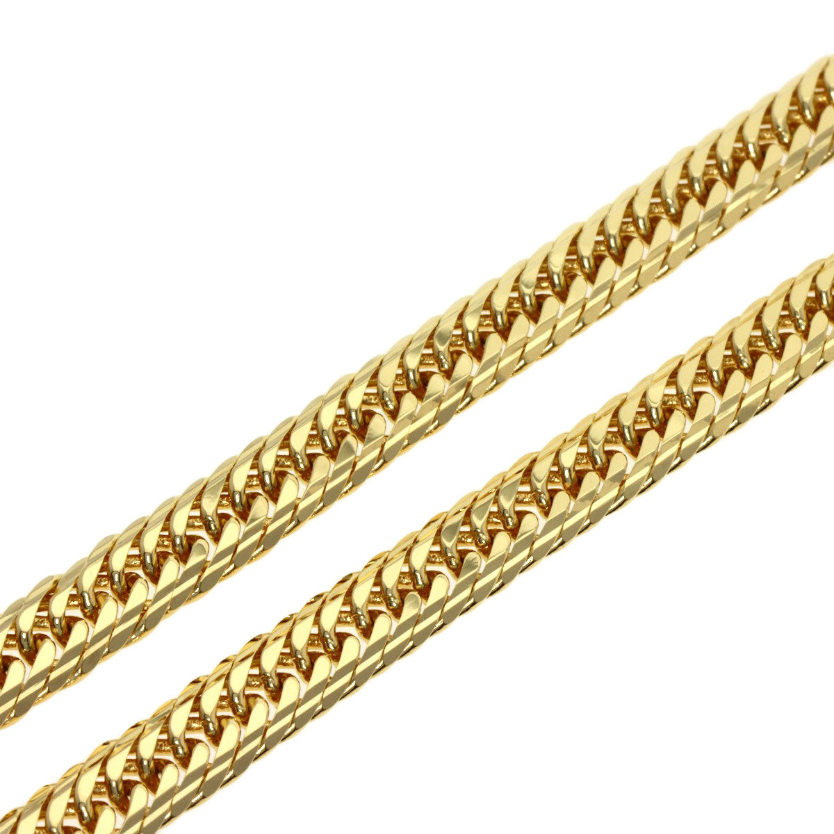 SELECT JEWELRY セレクトジュエリー 喜平 キヘイ トリプル 16面 ネックレス K18YG メンズ 中古