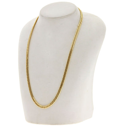 SELECT JEWELRY セレクトジュエリー 喜平 キヘイ トリプル 12面 ネックレス K18YG メンズ 中古
