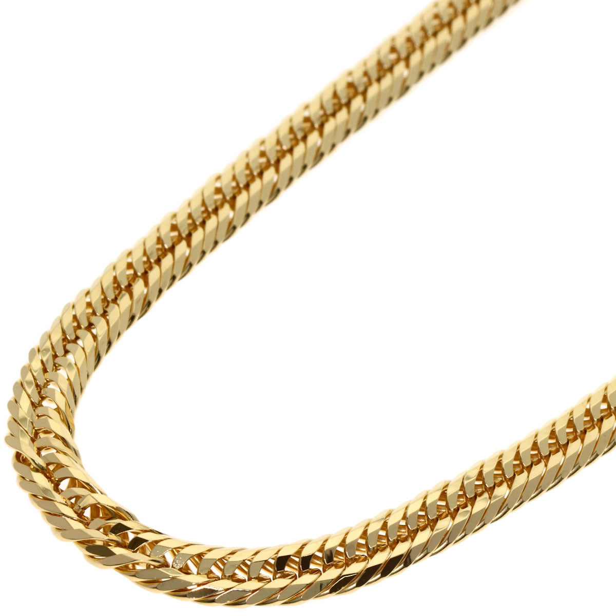 SELECT JEWELRY セレクトジュエリー 喜平 キヘイ トリプル 12面 ネックレス K18YG メンズ 中古