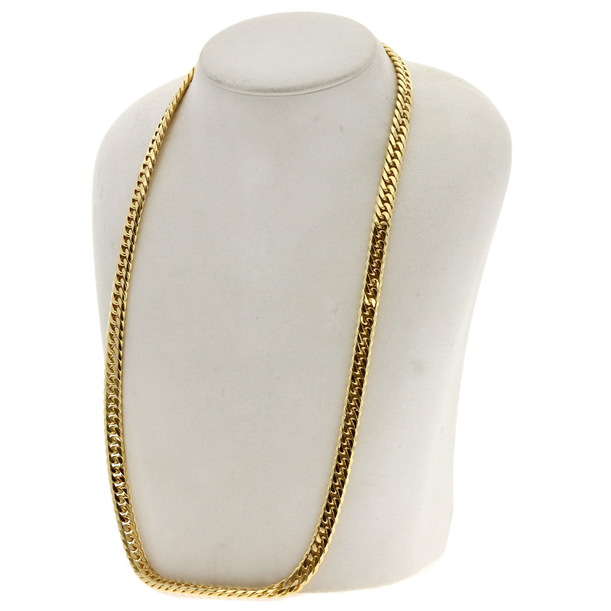 SELECT JEWELRY セレクトジュエリー 喜平 キヘイ W6面 ネックレス K18YG メンズ 中古