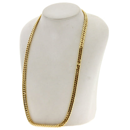 SELECT JEWELRY セレクトジュエリー 喜平 キヘイ W6面 ネックレス K18YG メンズ 中古