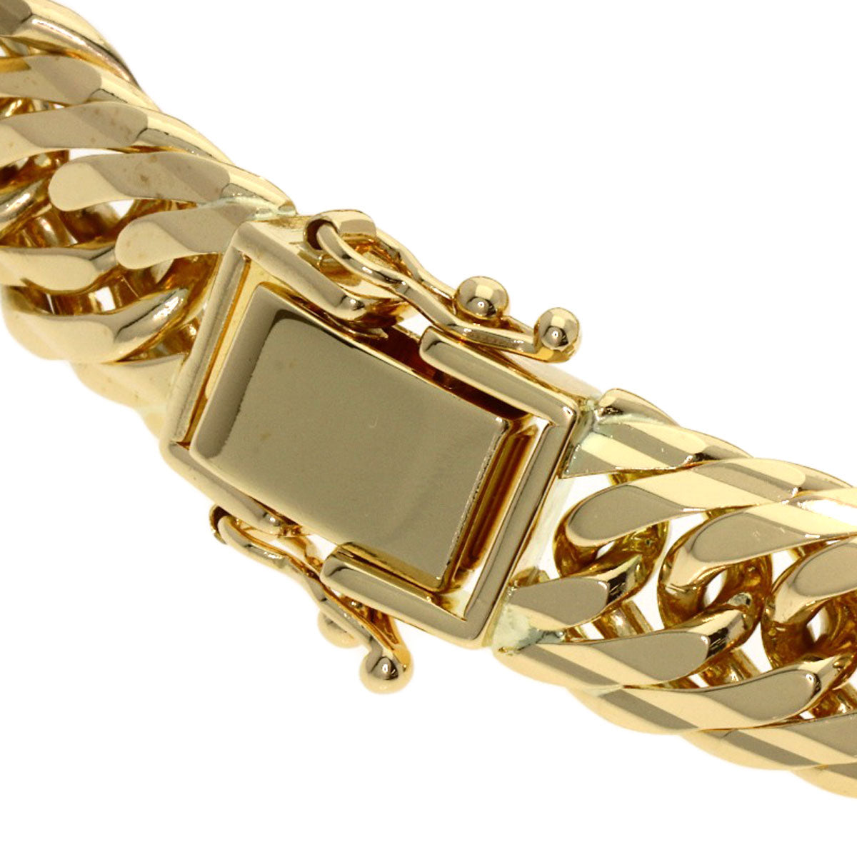 SELECT JEWELRY セレクトジュエリー 喜平 キヘイ トリプル 16面 ブレスレット K18YG メンズ 中古